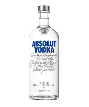 Absolute Vodka Plain